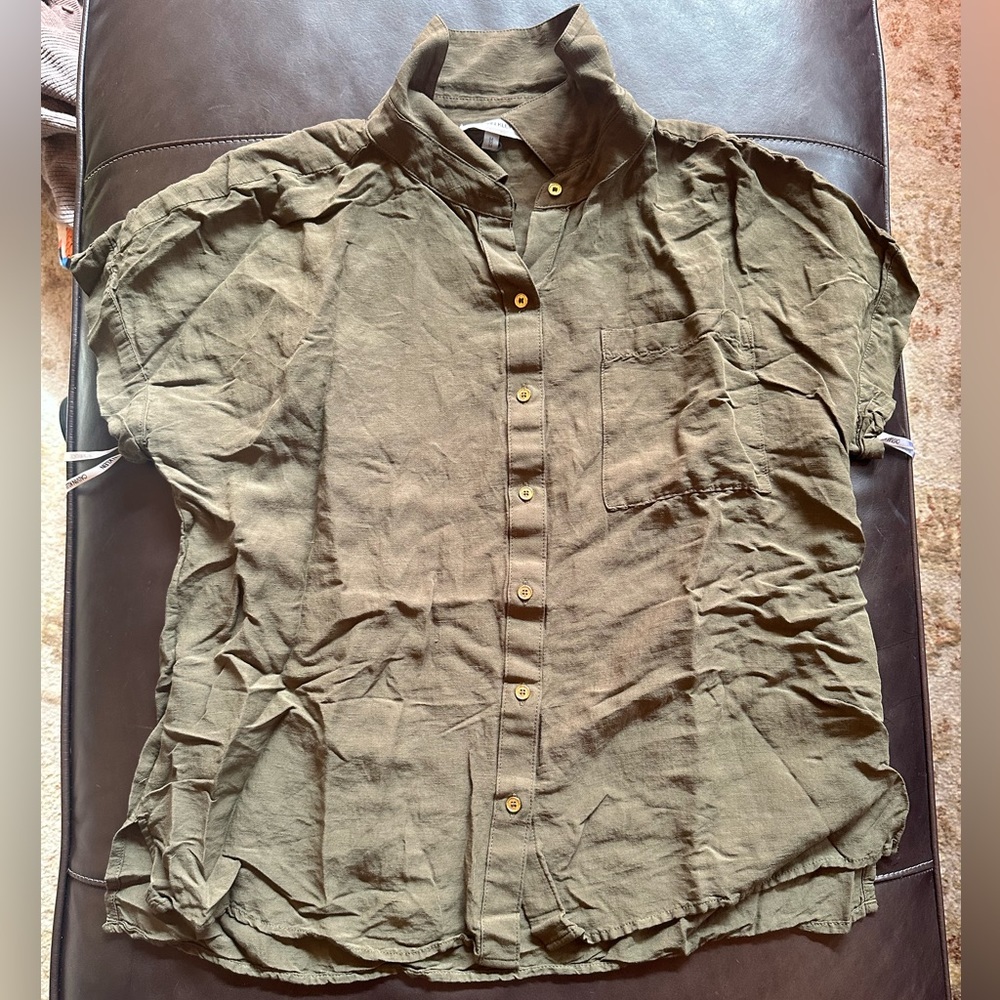 Calvin Klein button up blouse